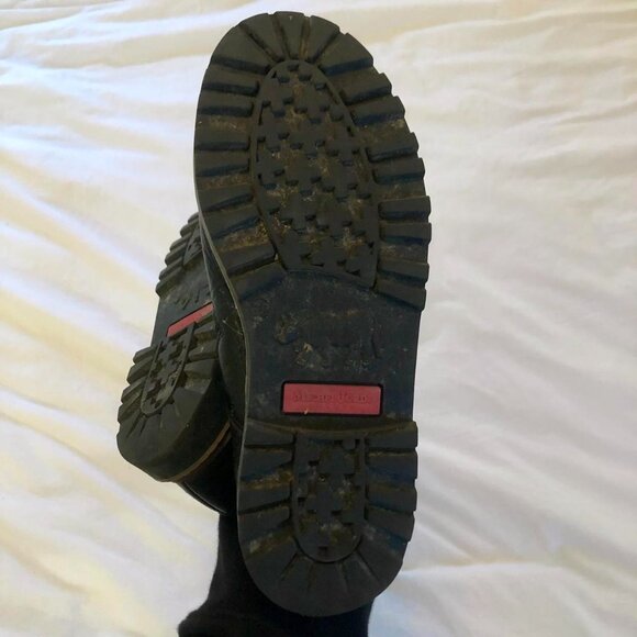 Knee high cowhide cow print boots, size 7 - Picture 3 of 3